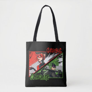 Miraculous Re-verse Shadybug & Claw Noir Tote Bag
