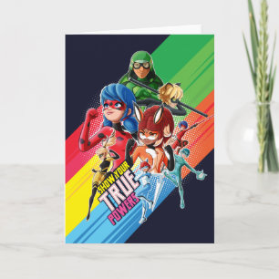 Miraculous Show Your True Powers Card