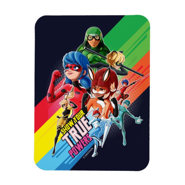 Miraculous Show Your True Powers Magnet (Vertical)
