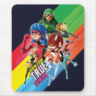 Miraculous Show Your True Powers Mouse Pad