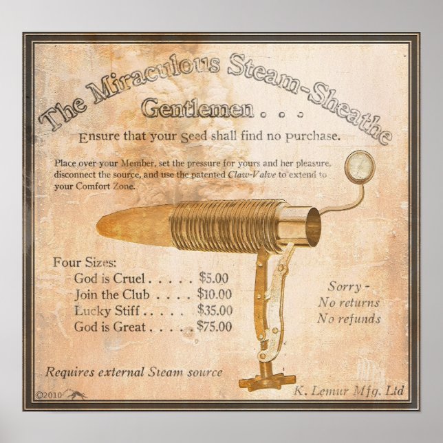 Miraculous Steam-Sheath Poster (Front)