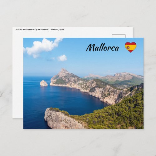 Mirador es Colomer in Cap de Formentor _ Mallorca Postcard