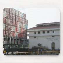Miraflores lock. Panama Canal.