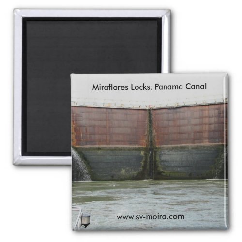 Miraflores Locks Panama Canal Magnet