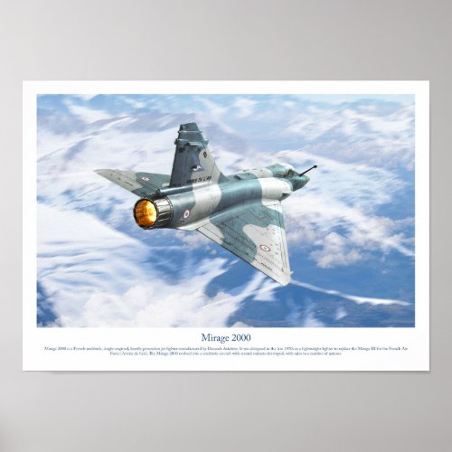 Mirage 2000 poster