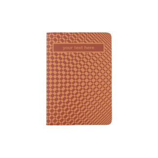 ‘Mirage’ | Amberglow on Terracotta | Passport Holder