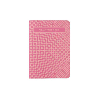 ‘Mirage’ | Candlelight Pink on Hot Pink | Passport Holder