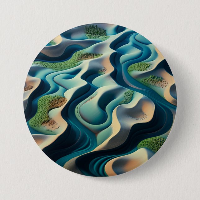 Mirage Currents Button (Front)