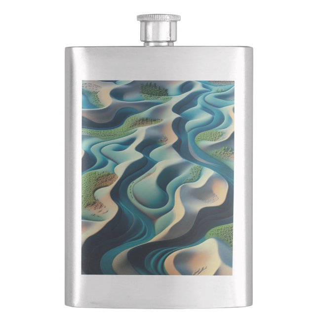 Mirage Currents Flask (Front)