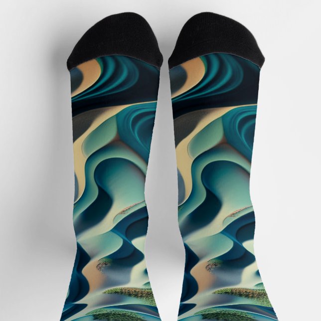 Mirage Currents Socks (Top)