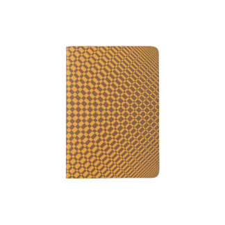 ‘Mirage’ | Emperador Brown on Radiant Yellow | Passport Holder