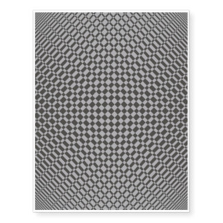 ‘Mirage’ | Harbor Mist Silver on Beluga Gray | Temporary Tattoos
