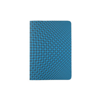 ‘Mirage’ | Ibiza Blue on Sailor Blue | Passport Holder