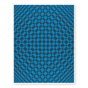 ‘Mirage’   Ibiza Blue on Sailor Blue   Temporary Tattoos