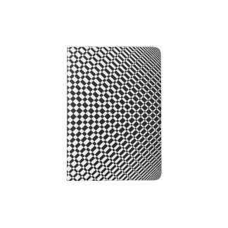 ‘Mirage’ | Jet Black on Transparent | Passport Holder