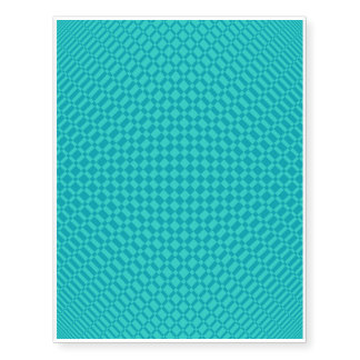 ‘Mirage’ | Teal on Peacock Blue | Temporary Tattoos