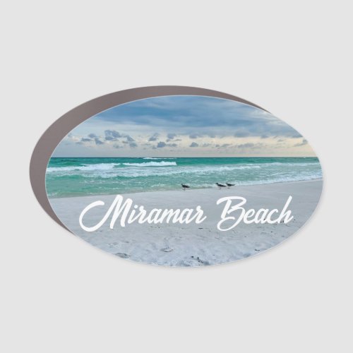 Miramar Beach Florida Beautiful Ocean Photography Car Magnet