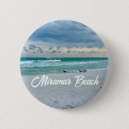 Miramar Beach Florida Beautiful Vacation Keepsake Button