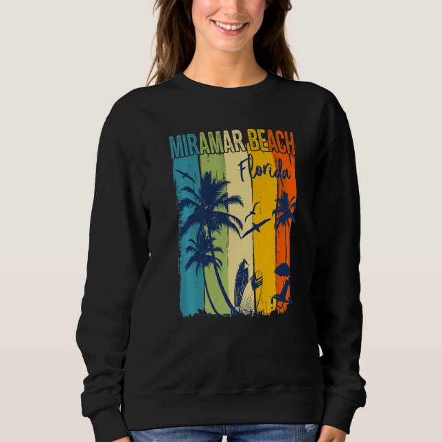 Miramar Beach Florida Family Vacation Matching Gro Sweatshirt (Front)