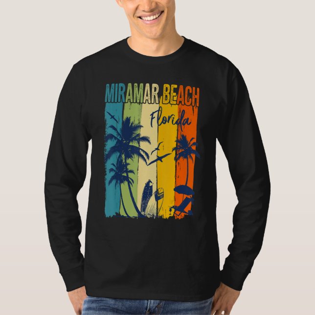 Miramar Beach Florida Family Vacation Matching Gro T-Shirt (Front)
