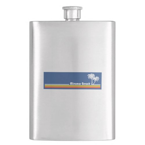 Miramar Beach Florida Flask