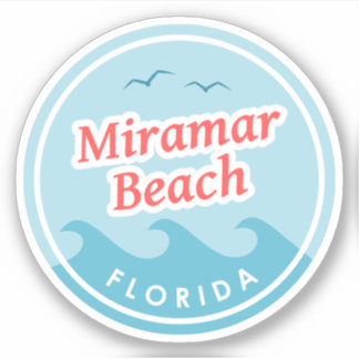 Miramar Beach Florida Sticker