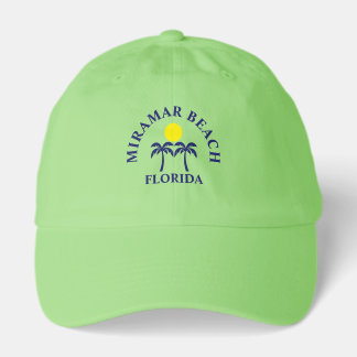 Miramar Beach Printed Baseball Hat