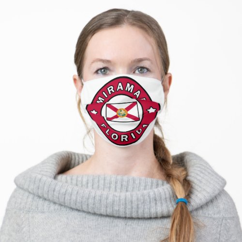 Miramar Florida Adult Cloth Face Mask