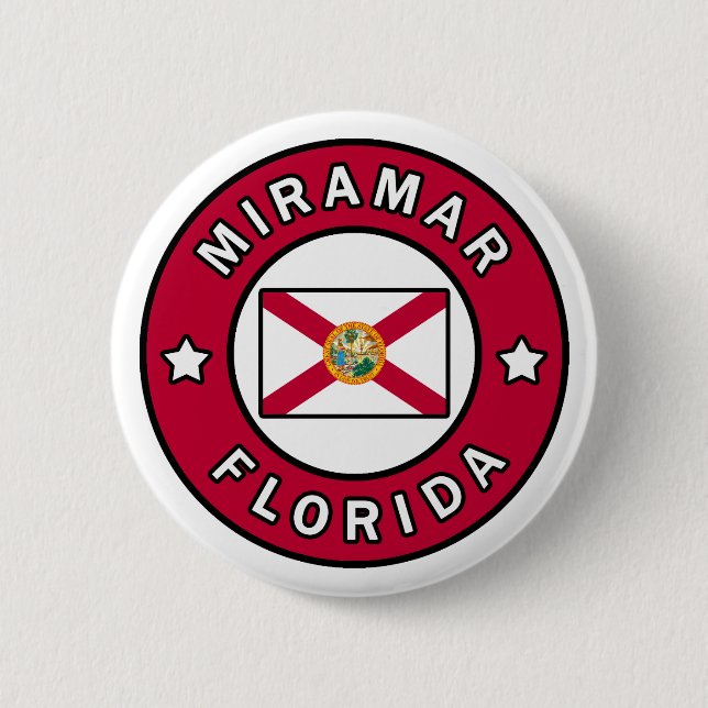 Miramar Florida Button (Front)