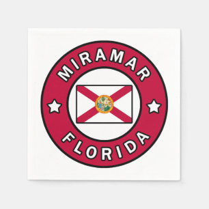Miramar Florida Napkins