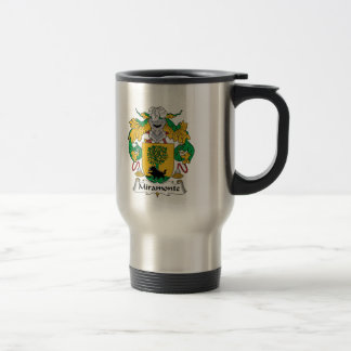 Miramonte Family Crest Travel Mug
