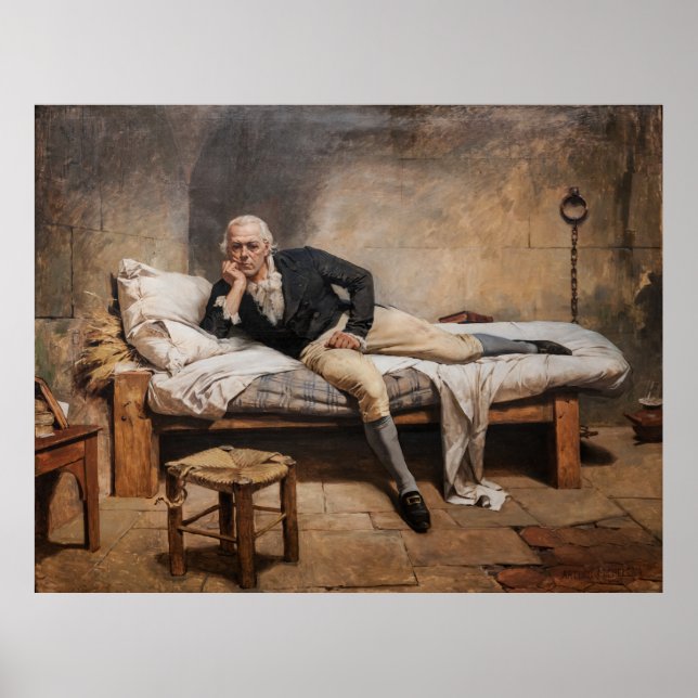 Miranda en La Carraca by Arturo Michelena (1896) Poster (Front)