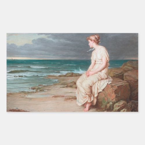 Miranda John William Waterhouse Painting Sticker