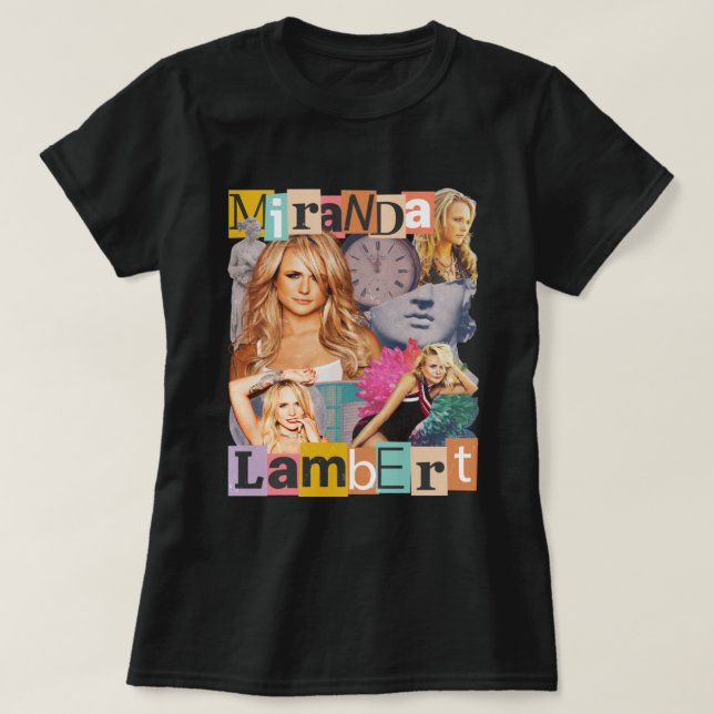 Miranda Lambert Country Music T-Shirt (Design Front)
