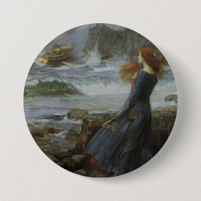 Miranda Pinback Button (Front)