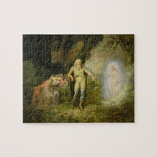 Miranda, Prospero and Ariel, from 'The Tempest' by Jigsaw Puzzle (Horizontal)