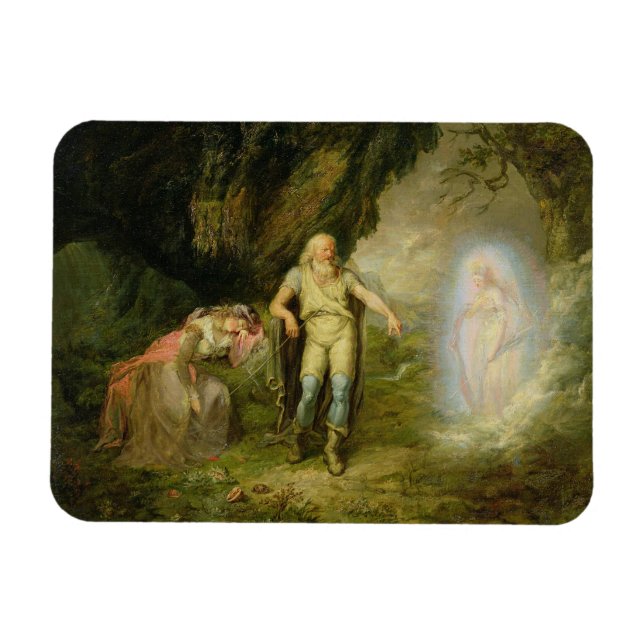 Miranda, Prospero and Ariel, from 'The Tempest' by Magnet (Horizontal)