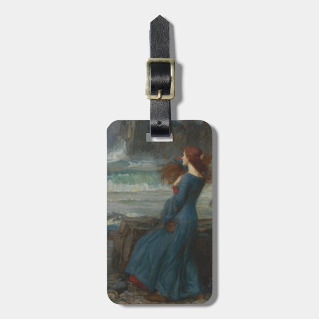 Miranda (The Tempest) Luggage Tag (Front Vertical)