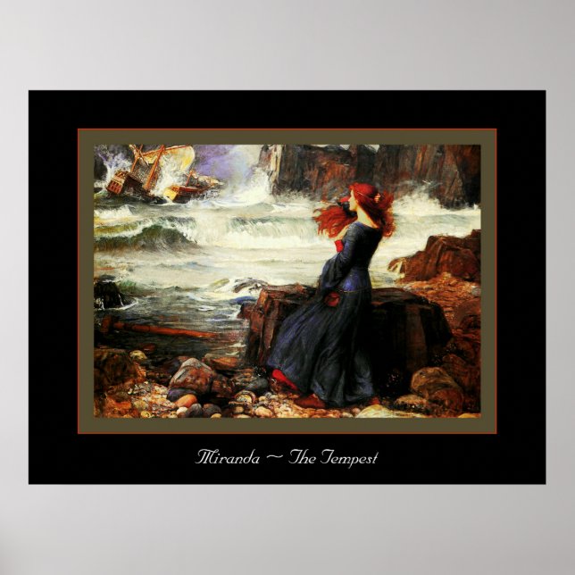 Miranda ~ The Tempest Poster (Front)