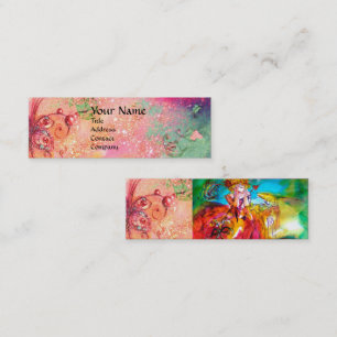 MIRANDOLINA Performing Arts Costume Designer Pink Mini Business Card