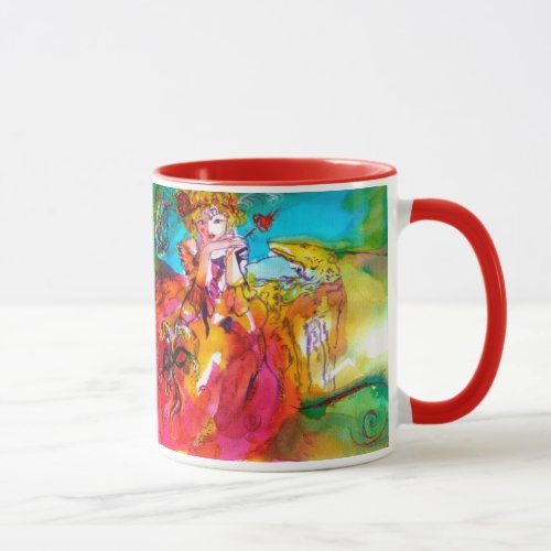 MIRANDOLINA Venetian Carnival Mask Mug