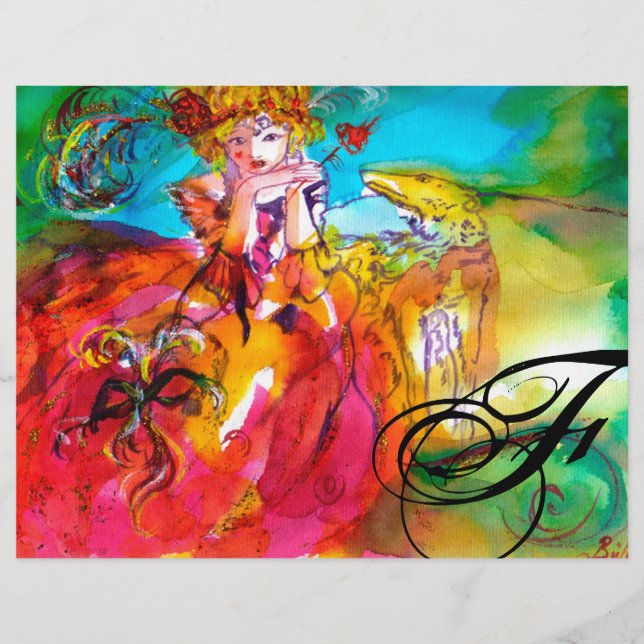 MIRANDOLINA  / Venetian Carnival Masks (Front)