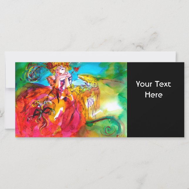 MIRANDOLINA  / Venetian Carnival Masks (Front)