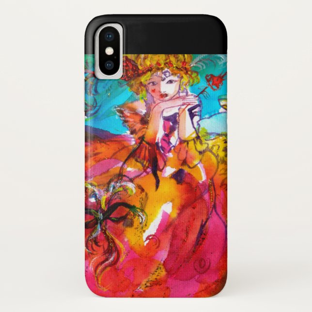 MIRANDOLINA / Venetian Carnival Masks Case-Mate iPhone Case (Back)