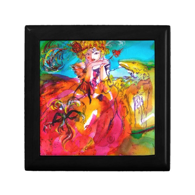 MIRANDOLINA  / Venetian Carnival Masks Jewelry Box (Front)