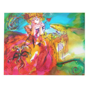MIRANDOLINA / Venetian Carnival Masks Notepad