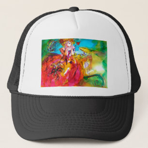 MIRANDOLINA / Venetian Carnival Masks Trucker Hat