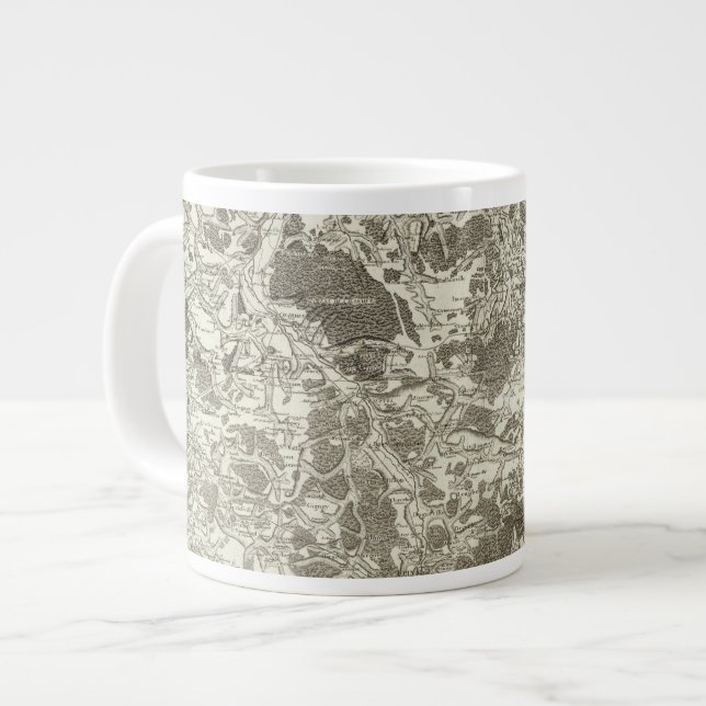 Mirecourt, Epinal Large Coffee Mug (Front Left)