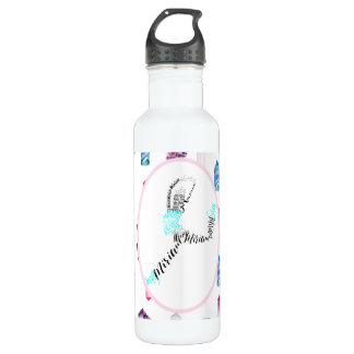 Miriam Jazz Dancer Personalized Dance Gift Stainless Steel Water Bottle
