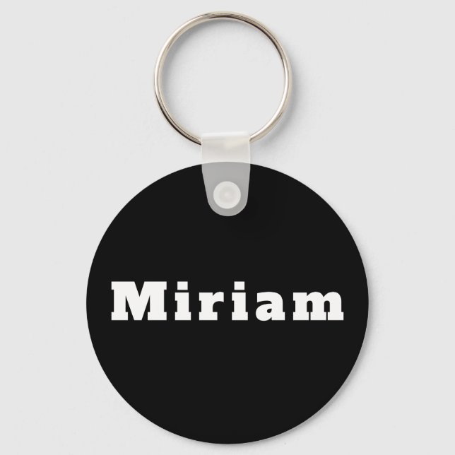 Miriam Keychain (Front)